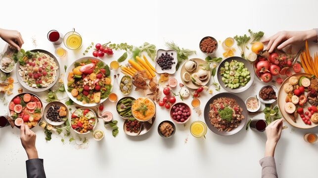 Nourish yourself with nutritious food, crafted from naturally diverse varieties of vegetables and fruits, promoting health and well-being from nature's bounty.
