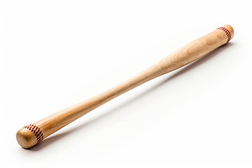 Baseball Bat Isolated on a White Background