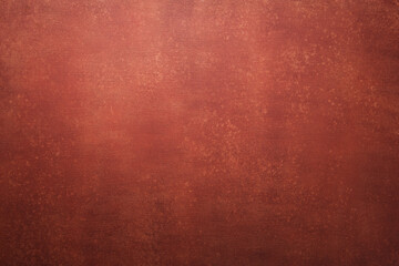 Red old rusty concrete wall background texture. Old red background in grunge style. Natural raw...