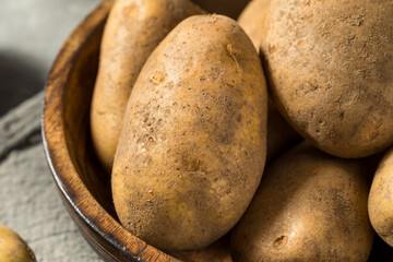 Raw Organic Idaho Russet Potatoes