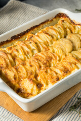 Homemade Hasselback Scalloped Potatoes