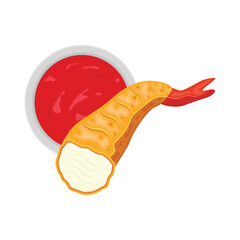 tempura illustration