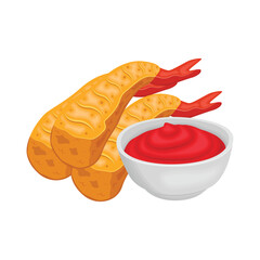 tempura illustration
