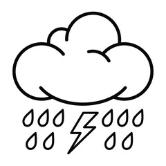 Cloud icon design, illustration design