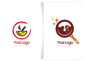 Set of cooking, kitchen food, restaurant, home baking logo collection