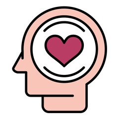 Emotion Flat Multicolor Icon