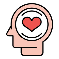 Wellbeing Flat Multicolor Icon