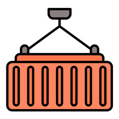 Container Flat Multicolor Icon
