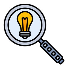 Discover Flat Multicolor Icon