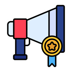 Branding Flat Multicolor Icon