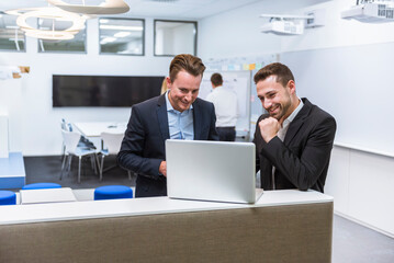 Business people discussing at a meeting in conference room