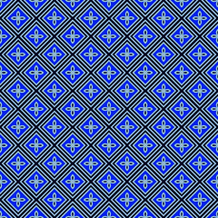 Multi color seamless abstract pattern. Background and backdrop. Multi Colored. Colorful ornamental design. Colored mosaic ornaments. Vector graphic illustration. EPS10.