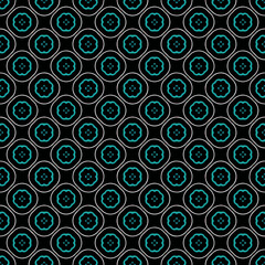 Multi color seamless abstract pattern. Background and backdrop. Multi Colored. Colorful ornamental design. Colored mosaic ornaments. Vector graphic illustration. EPS10.