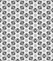 Black seamless abstract pattern. Overlay for background and backdrop. Ornamental design. PNG graphic illustration with transparent background.