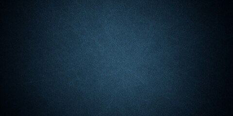 Blue background with dark border with marbled soft lighting and texture design, elegant old vintage distressed background