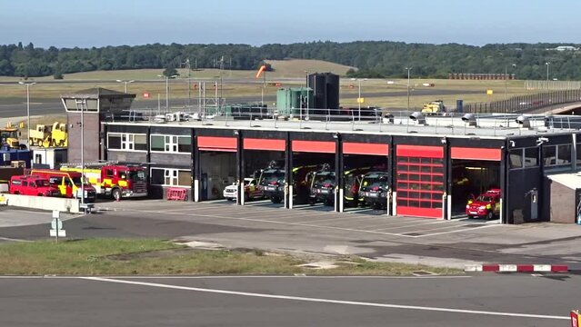 Airport Fire Station Rescue Department