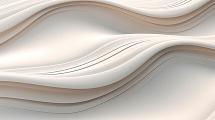 Relief volumetric abstract pattern of colored putty obtained by mixing. 3D composition. Beige colors of different tones. Close-up. Copy space.