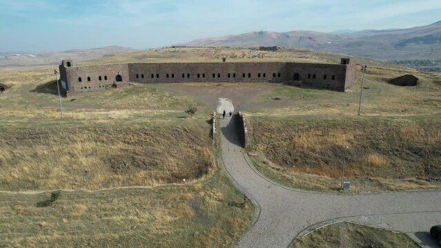 historical redoubt in erzurum,