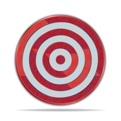 Target icon. abstract target vector. the target for archery sports. the target for business marketing. White background.