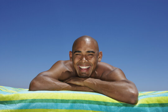 Man At Poolside