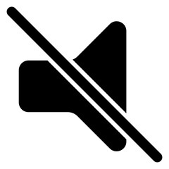 speaker glyph icon