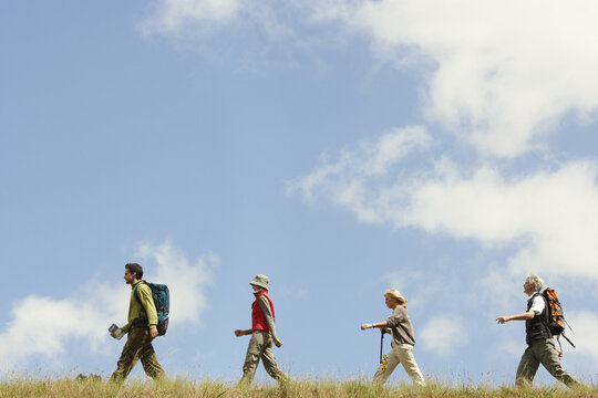 People Hiking