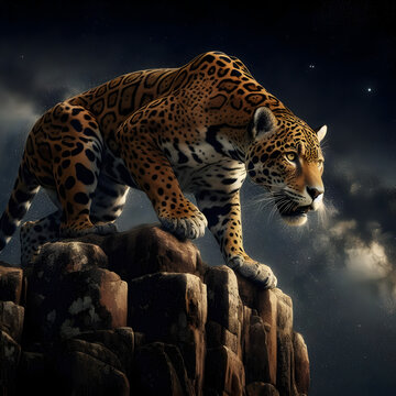 Jaguar, yaguar, yaguaret&eacute;,​ Panthera onca, felino, gatito, 