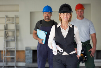 Portrait of Group of Contractors