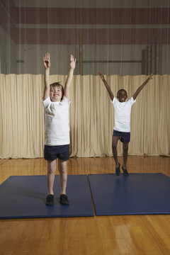 Kids in Gym Class