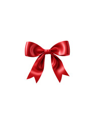 Fototapeta premium Simple red ribbon