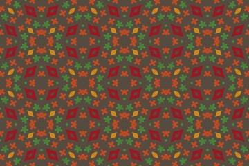 Abstract background.Indian, Arabic, Turkish style elements.Vintage card.
Seamless pattern.Perfect for fashion, textile design, cute themed fabric, on wall paper,wrapping paper and home decor.