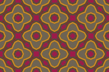 Abstract background.Indian, Arabic, Turkish style elements.Vintage card.
Seamless pattern.Perfect for fashion, textile design, cute themed fabric, on wall paper,wrapping paper and home decor.