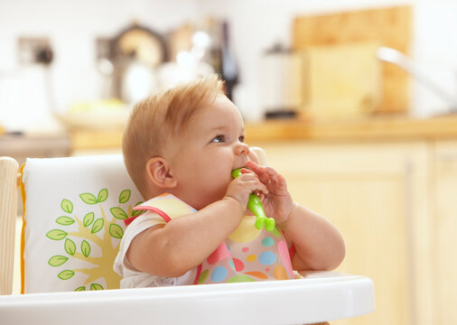 Baby in High Chair