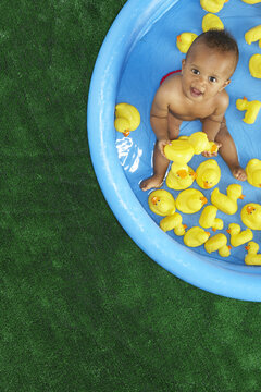 Baby in Pool