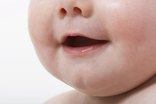 Close-up of Baby's Mouth