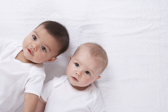 Portrait of Two Babies