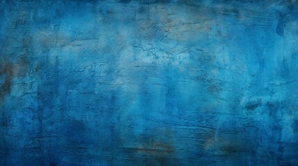 Obraz na płótnie Canvas Blue scratched background, grungy texture, dirty surface