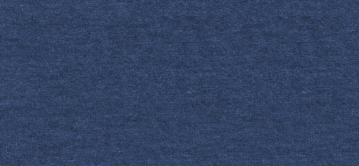 Navy blue cotton fabric pattern close up as background. Blue Jeans texture, denim fabric. Dark blue...