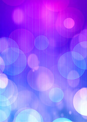 Blue bokeh background for seasonal, holidays, event celebrations and various design works
