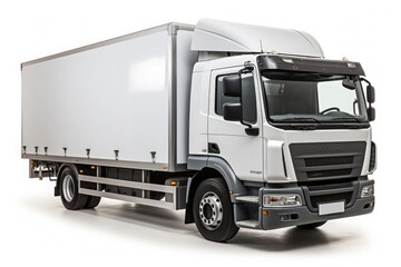 delivery truck with copy space for your image or phrase