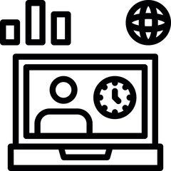 Remote onboarding Icon