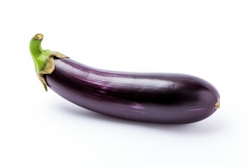 eggplants isolated on white background