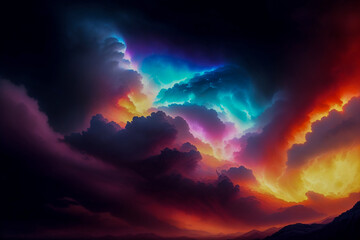 Fototapeta premium a beautiful picture, an abstraction, an illusion, something that does not exist in reality