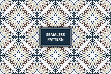 vintage seamless pattern background with abstract ornament