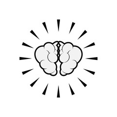 Great Minds Idea. High Creativity Icon. Clever Symbol - Vector. 