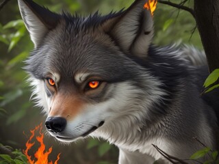 wolf, animal, pet