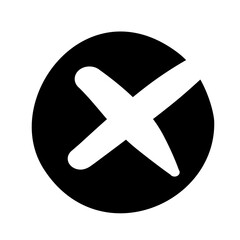 Checkbox checkmark square icon vector or confirm false true check mark red pictogram graphic clipart, right wrong marker felt tip pen hand drawn