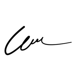 signature scribble vector