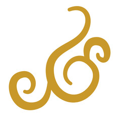 Fototapeta premium Ornate Element Vector 