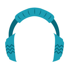 warm ears winter accessory vector Illustration 